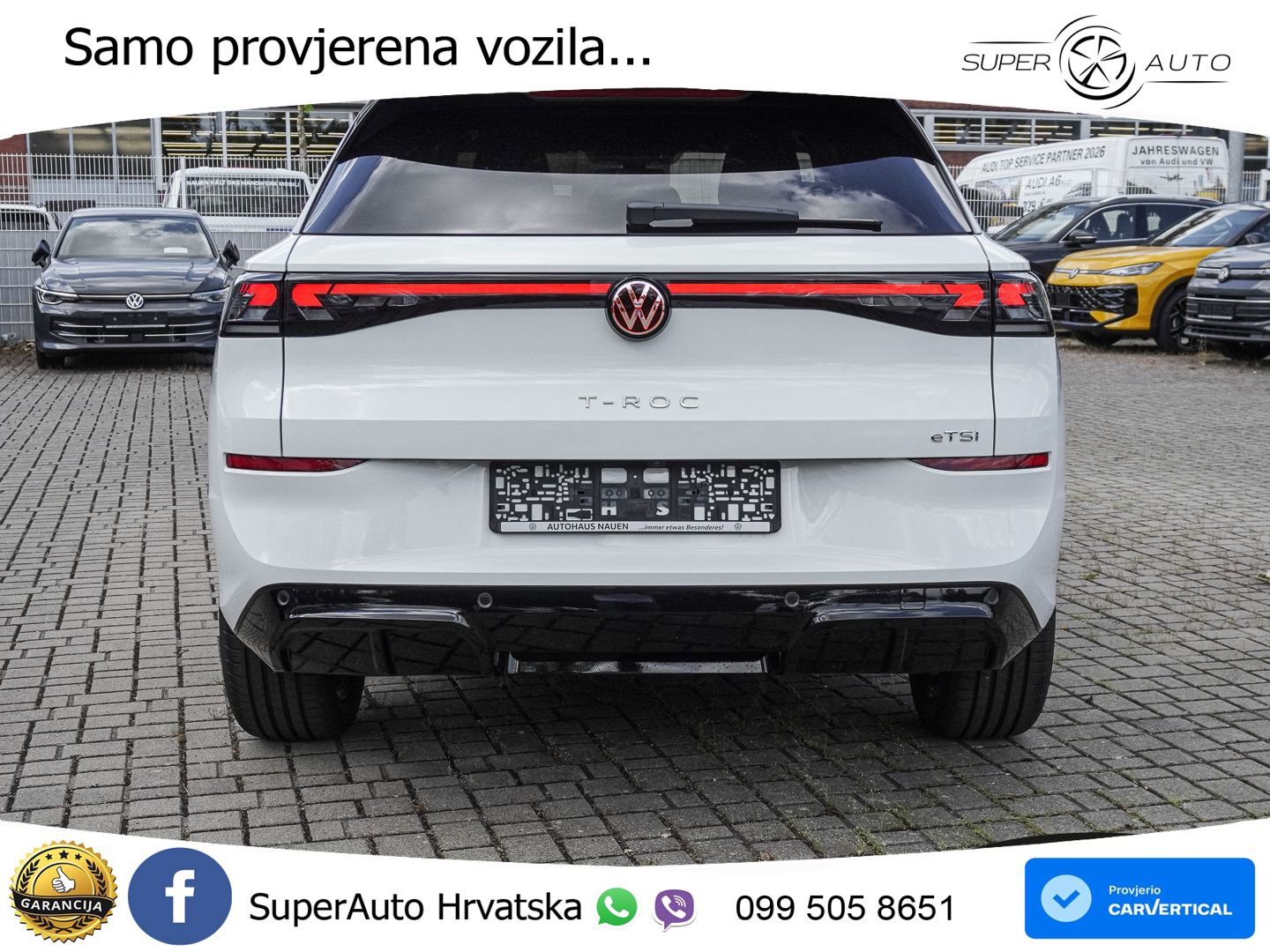 Volkswagen T-Roc 1.5 eTSI (150 KS)  DSG R-Line LED+GR SJED+ACC