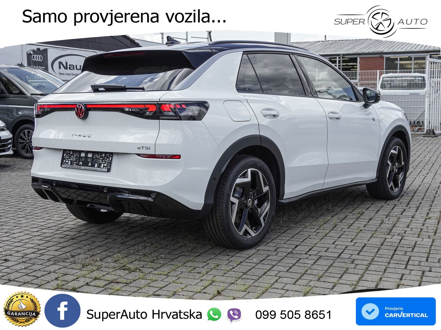 Volkswagen T-Roc 1.5 eTSI (150 KS)  DSG R-Line LED+GR SJED+ACC