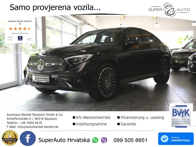 Mercedes GLC Coupe 220d (197 KS) 4MATIC 9G-TRONIC AMG