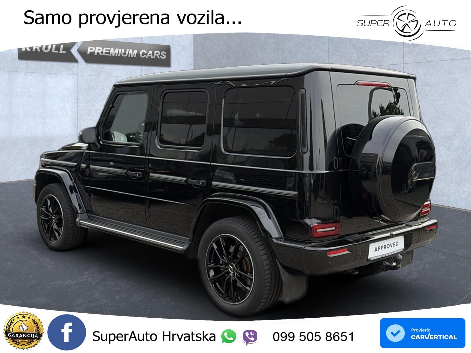 Mercedes G 450d Long (367 KS) 4MATIC 9G-TRONIC LED+GR SJED+ACC