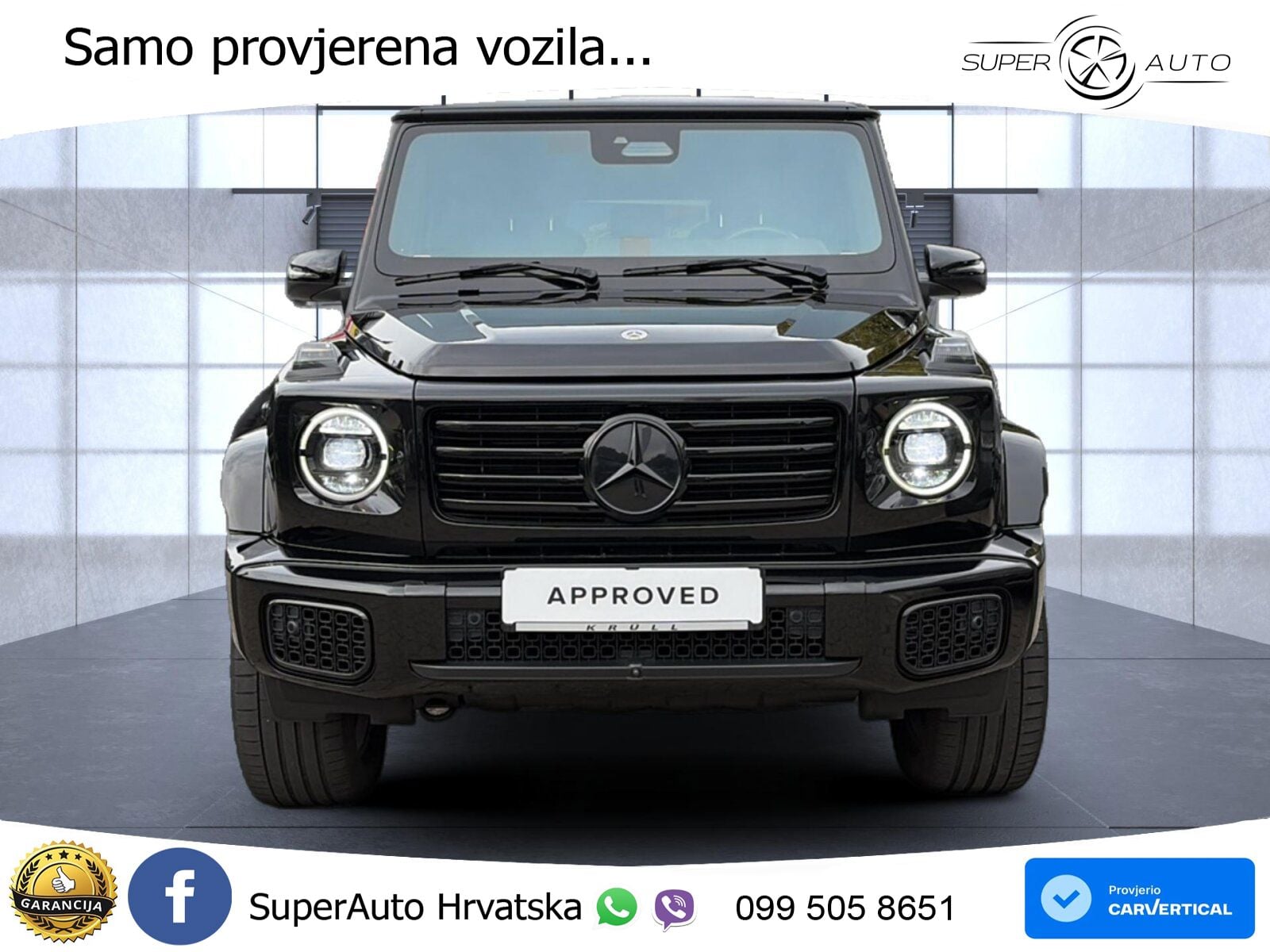 Mercedes G 450d Long (367 KS) 4MATIC 9G-TRONIC LED+GR SJED+ACC