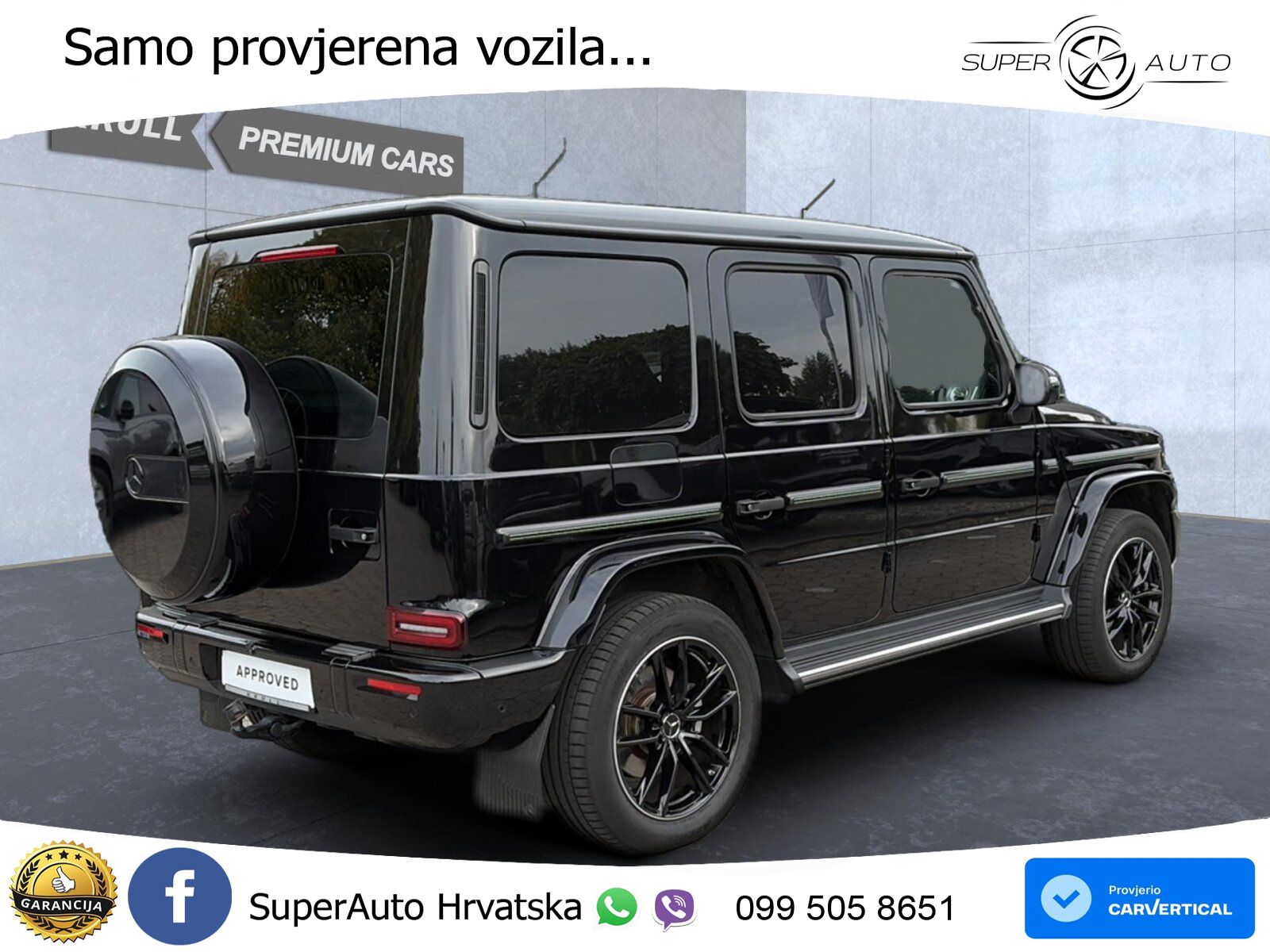 Mercedes G 450d Long (367 KS) 4MATIC 9G-TRONIC LED+GR SJED+ACC
