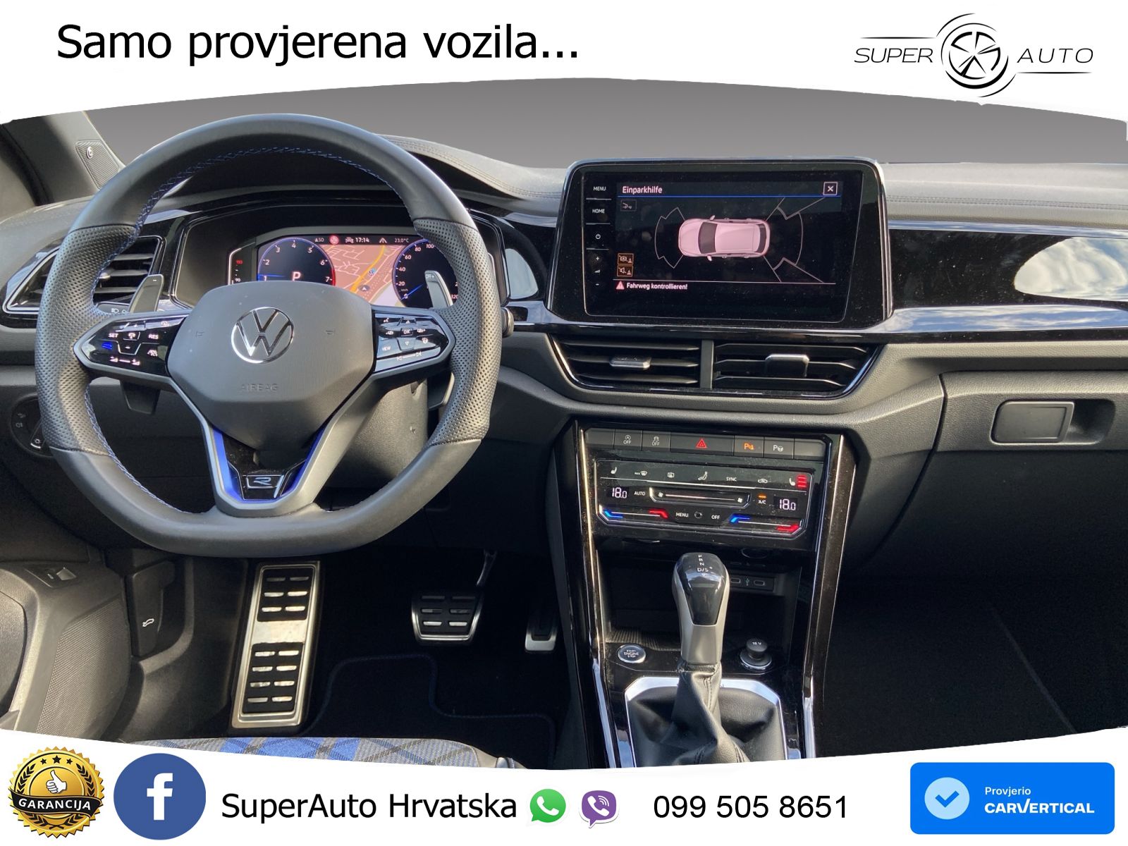 Volkswagen T-Roc I R 2.0 TSI (300 KS) OPF 4M DSG LED+GR SJED+ACC