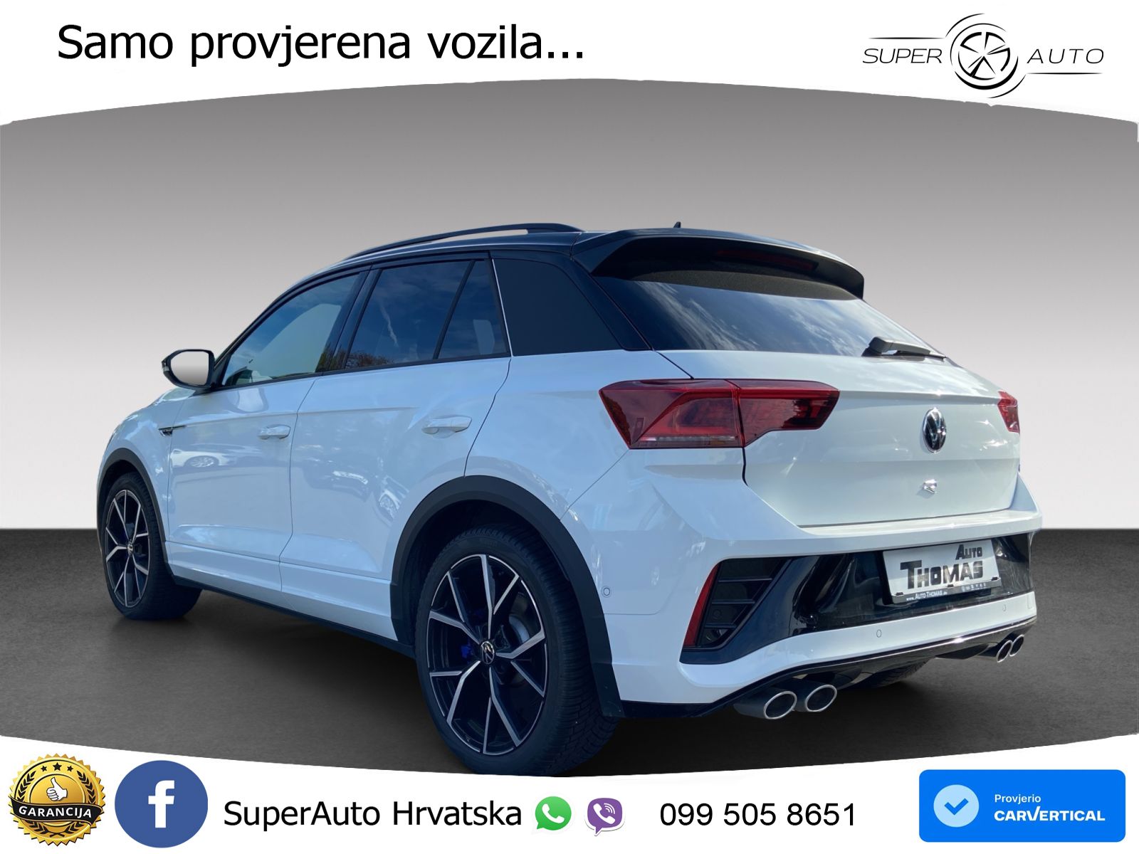 Volkswagen T-Roc I R 2.0 TSI (300 KS) OPF 4M DSG LED+GR SJED+ACC