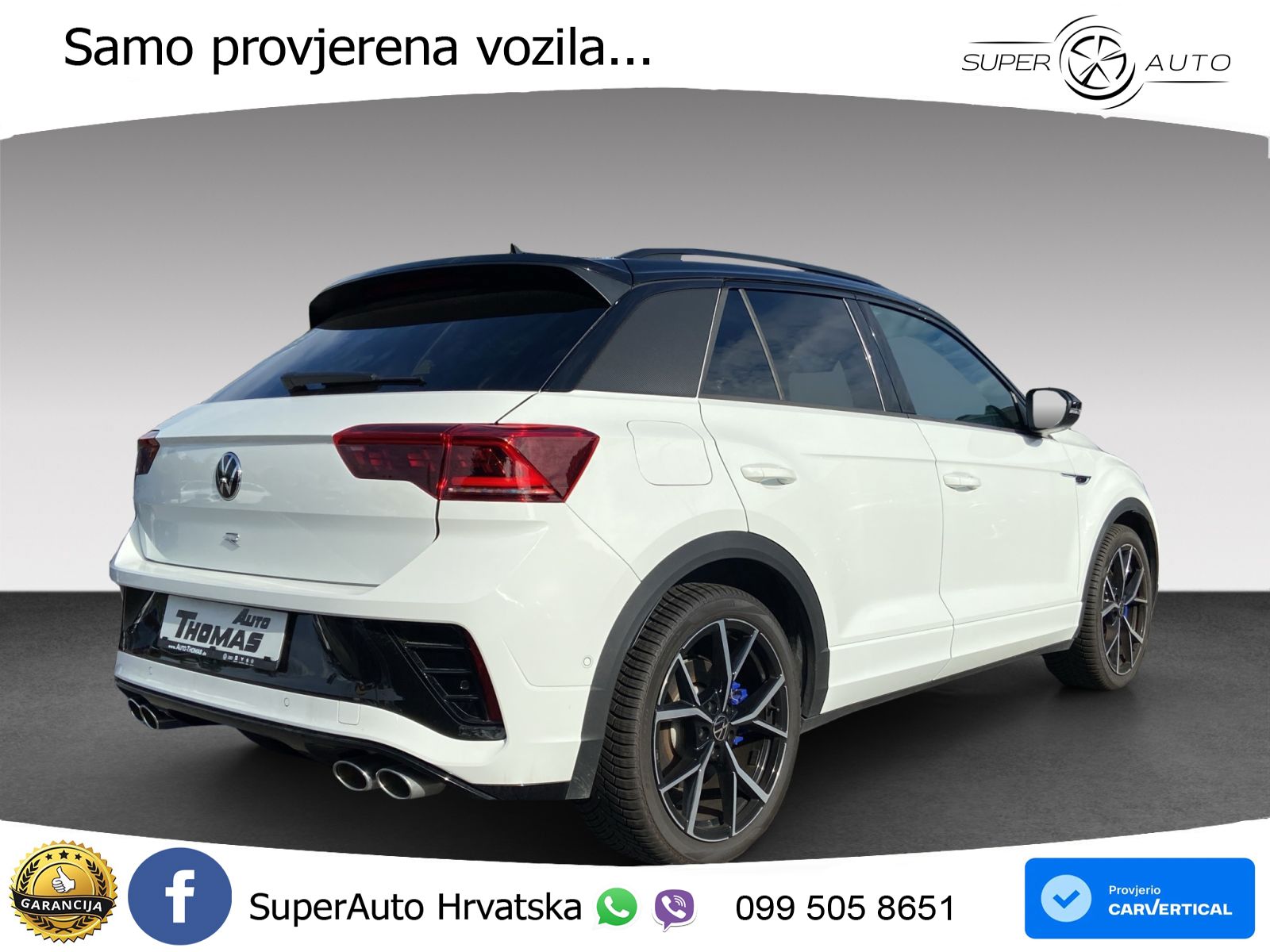 Volkswagen T-Roc I R 2.0 TSI (300 KS) OPF 4M DSG LED+GR SJED+ACC