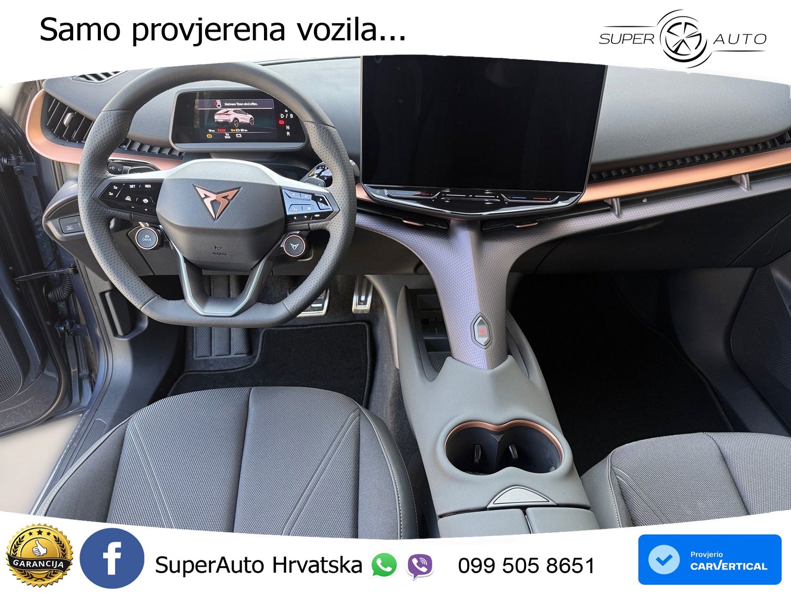 Cupra Tavascan 82 kWh (286 KS) LED+GR SJED+ACC