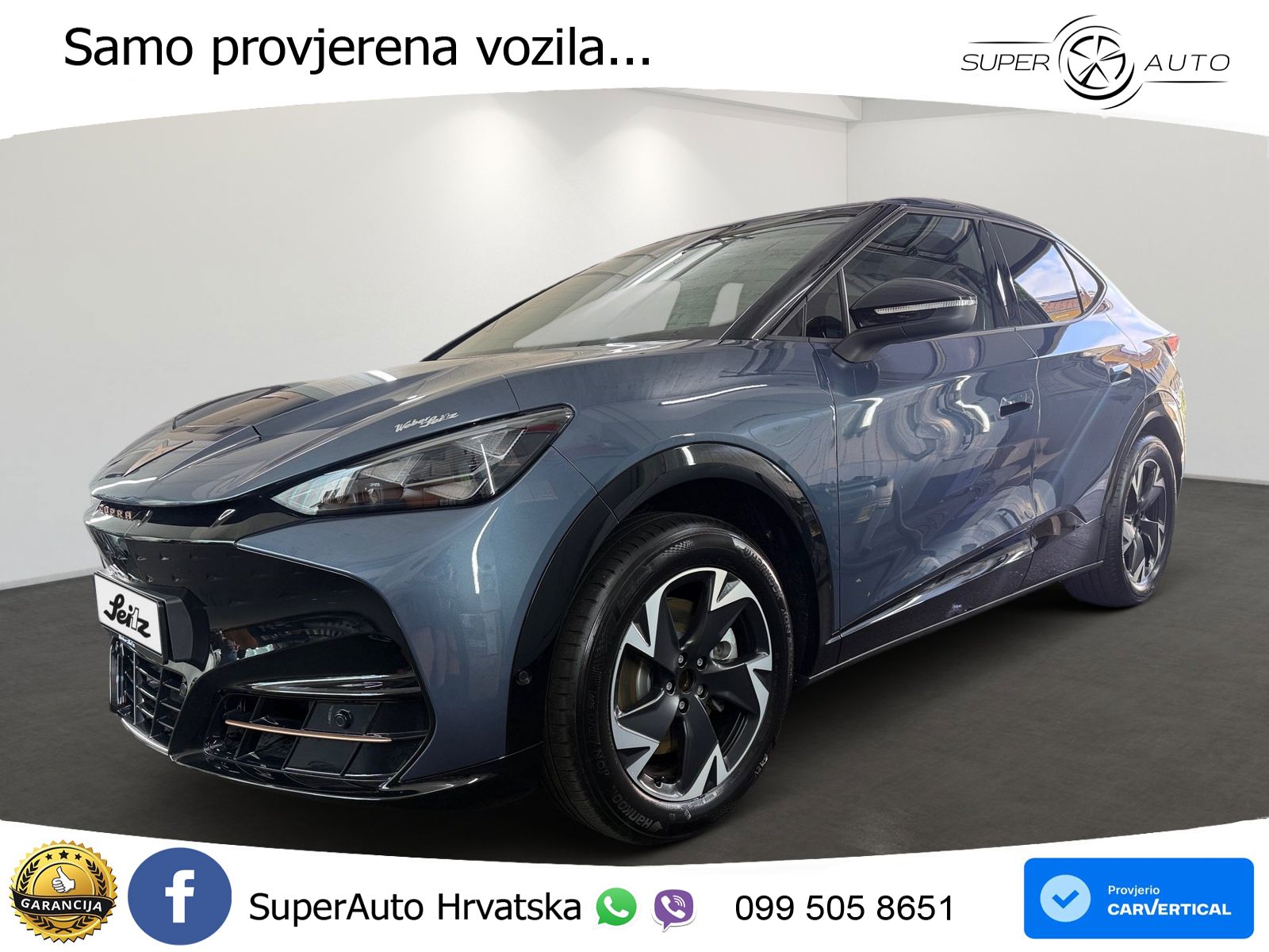 Cupra Tavascan 82 kWh (286 KS) LED+GR SJED+ACC