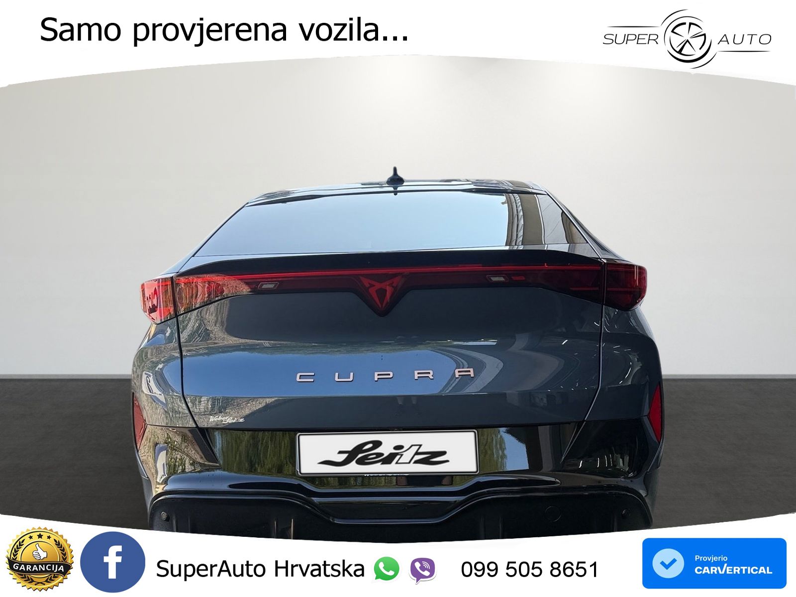 Cupra Tavascan 82 kWh (286 KS) LED+GR SJED+ACC