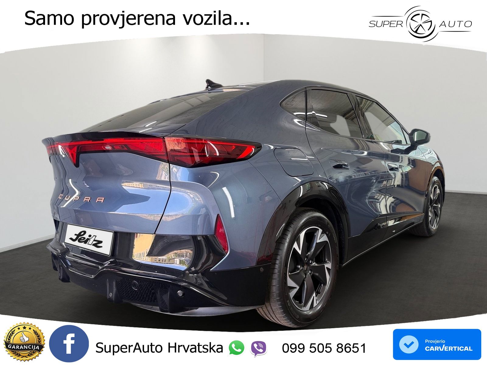 Cupra Tavascan 82 kWh (286 KS) LED+GR SJED+ACC