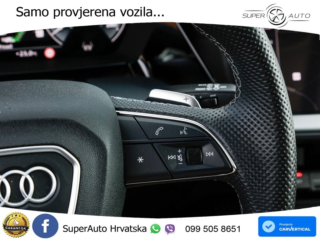 Audi A3 45 TFSIe (272 KS) S tronic S line MATRIX+GR SJED+KAM