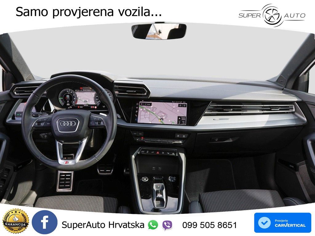 Audi A3 45 TFSIe (272 KS) S tronic S line MATRIX+GR SJED+KAM
