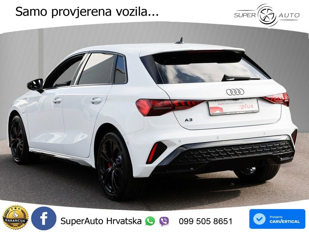 Audi A3 45 TFSIe (272 KS) S tronic S line MATRIX+GR SJED+KAM