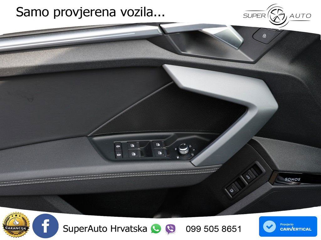 Audi A3 45 TFSIe (272 KS) S tronic S line MATRIX+GR SJED+KAM