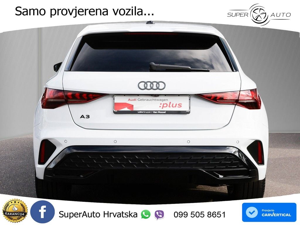 Audi A3 45 TFSIe (272 KS) S tronic S line MATRIX+GR SJED+KAM