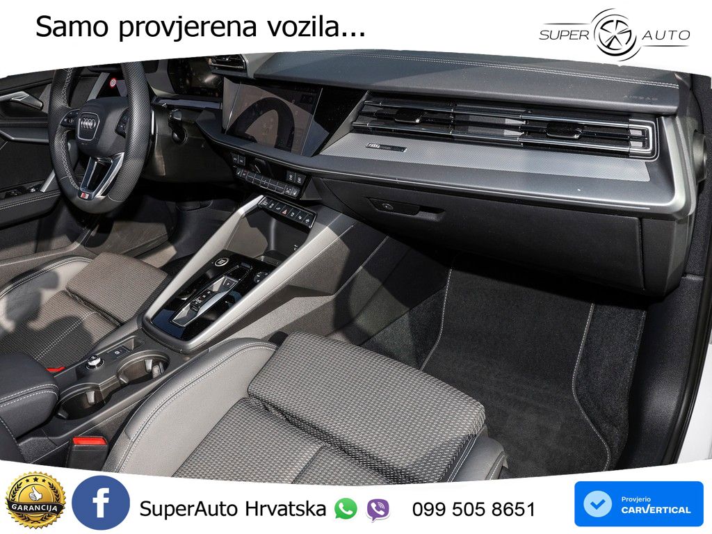 Audi A3 45 TFSIe (272 KS) S tronic S line MATRIX+GR SJED+KAM