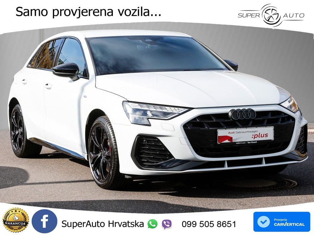 Audi A3 45 TFSIe (272 KS) S tronic S line MATRIX+GR SJED+KAM