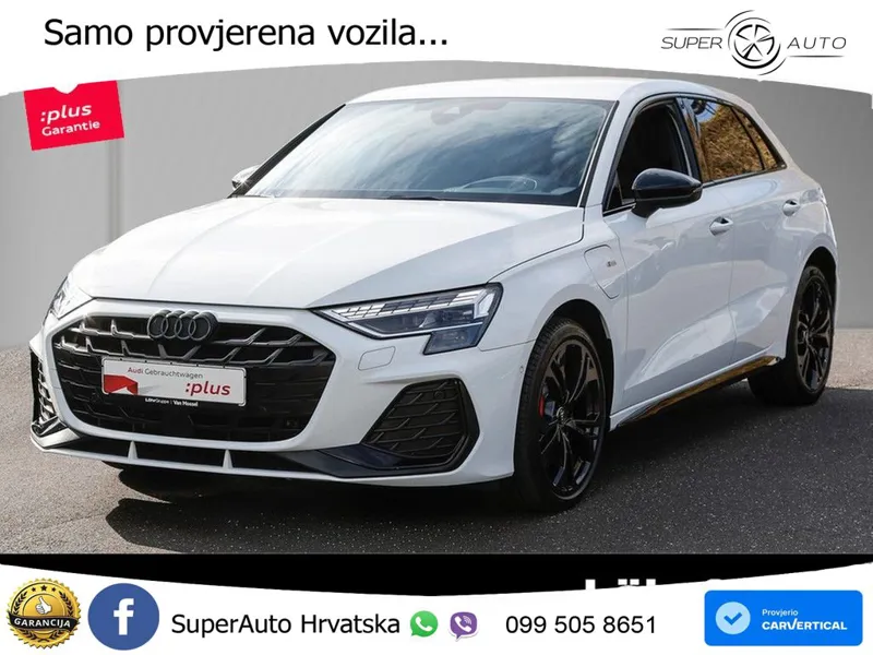 Audi A3 45 TFSIe (272 KS) S tronic S line MATRIX+GR SJED+KAM