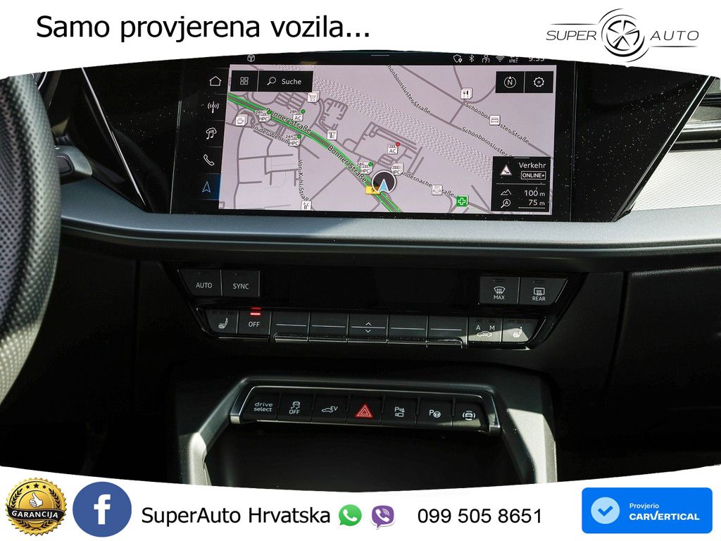 Audi A3 45 TFSIe (272 KS) S tronic S line MATRIX+GR SJED+KAM