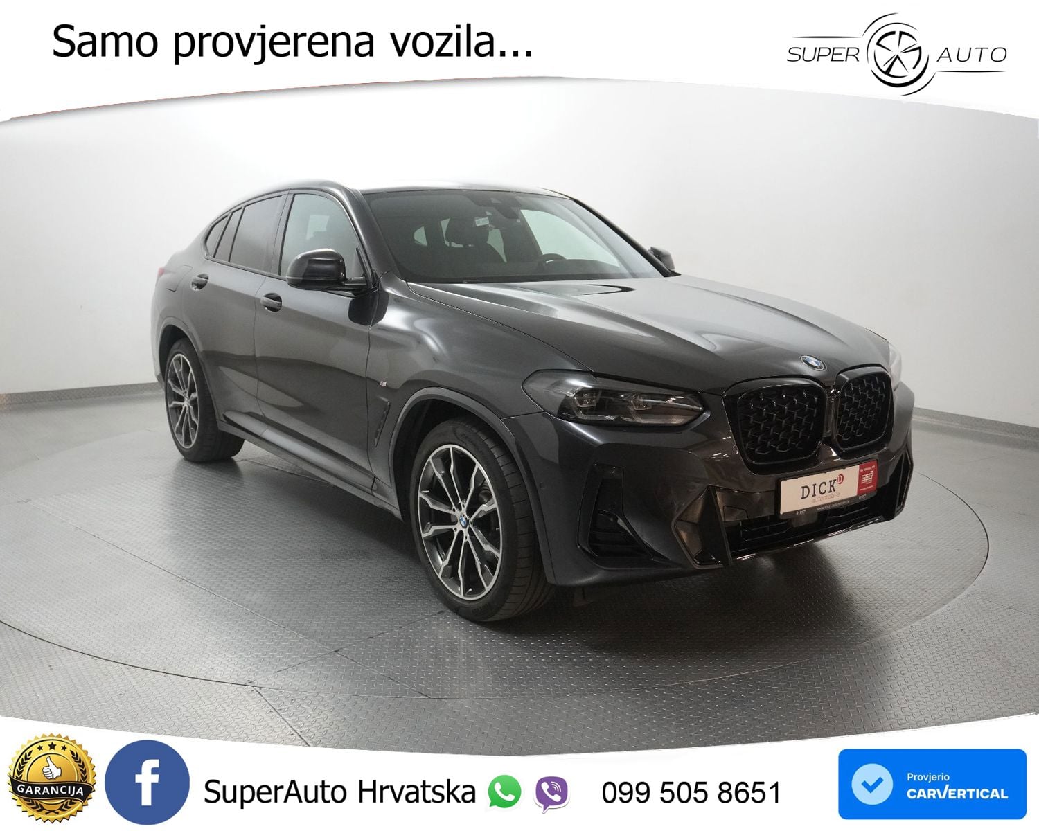 BMW X4 20d (190 KS) xDrive Steptronic M Sport LED+GR SJED+ACC