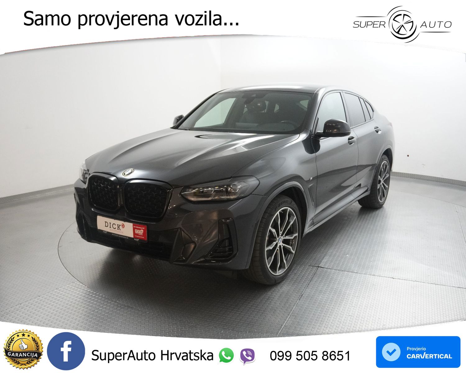 BMW X4 20d (190 KS) xDrive Steptronic M Sport LED+GR SJED+ACC