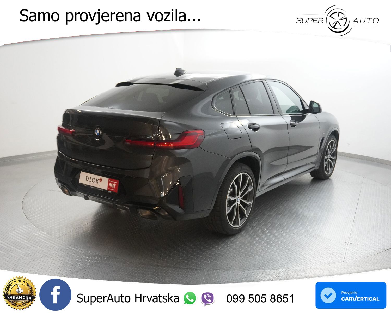 BMW X4 20d (190 KS) xDrive Steptronic M Sport LED+GR SJED+ACC