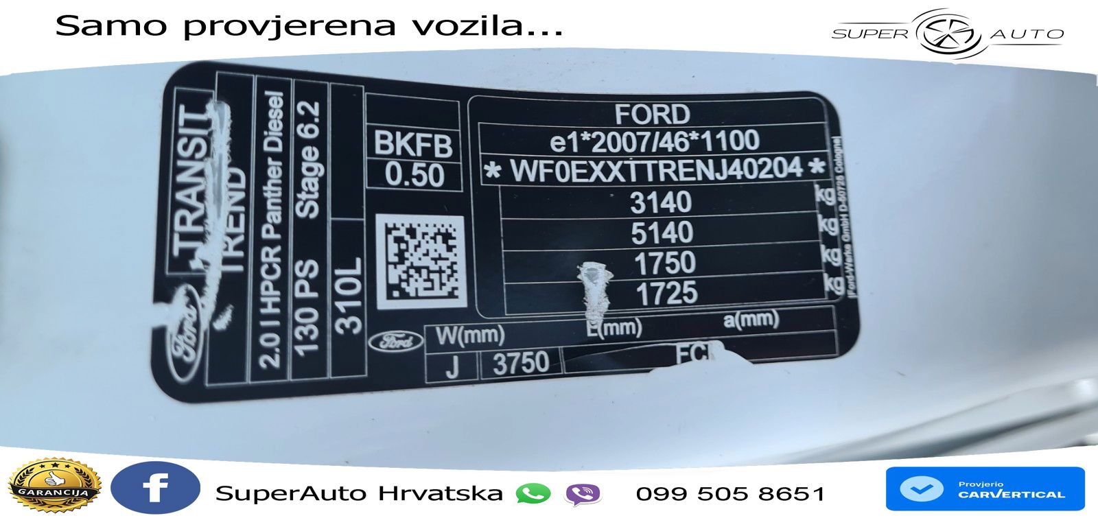 Ford Transit Kasten 310 L3 - A/C - PDC - CAM 131 KS