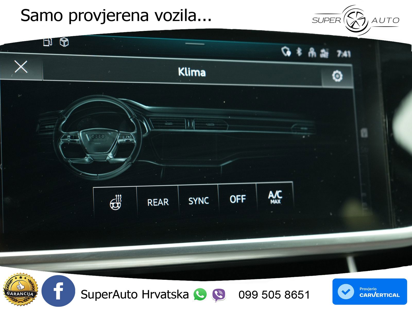 Audi RS6 Avant 4.0 TFSI V8 (600 KS) quattro Tiptronic ZRAČNI+ACC+GR SJED+KAM