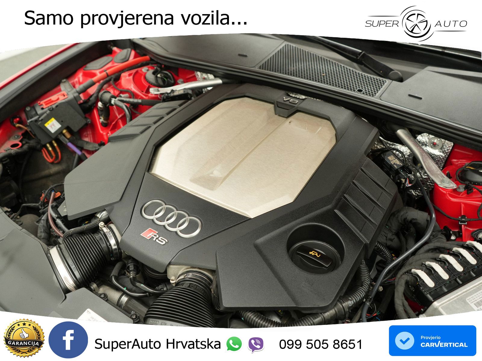 Audi RS6 Avant 4.0 TFSI V8 (600 KS) quattro Tiptronic ZRAČNI+ACC+GR SJED+KAM