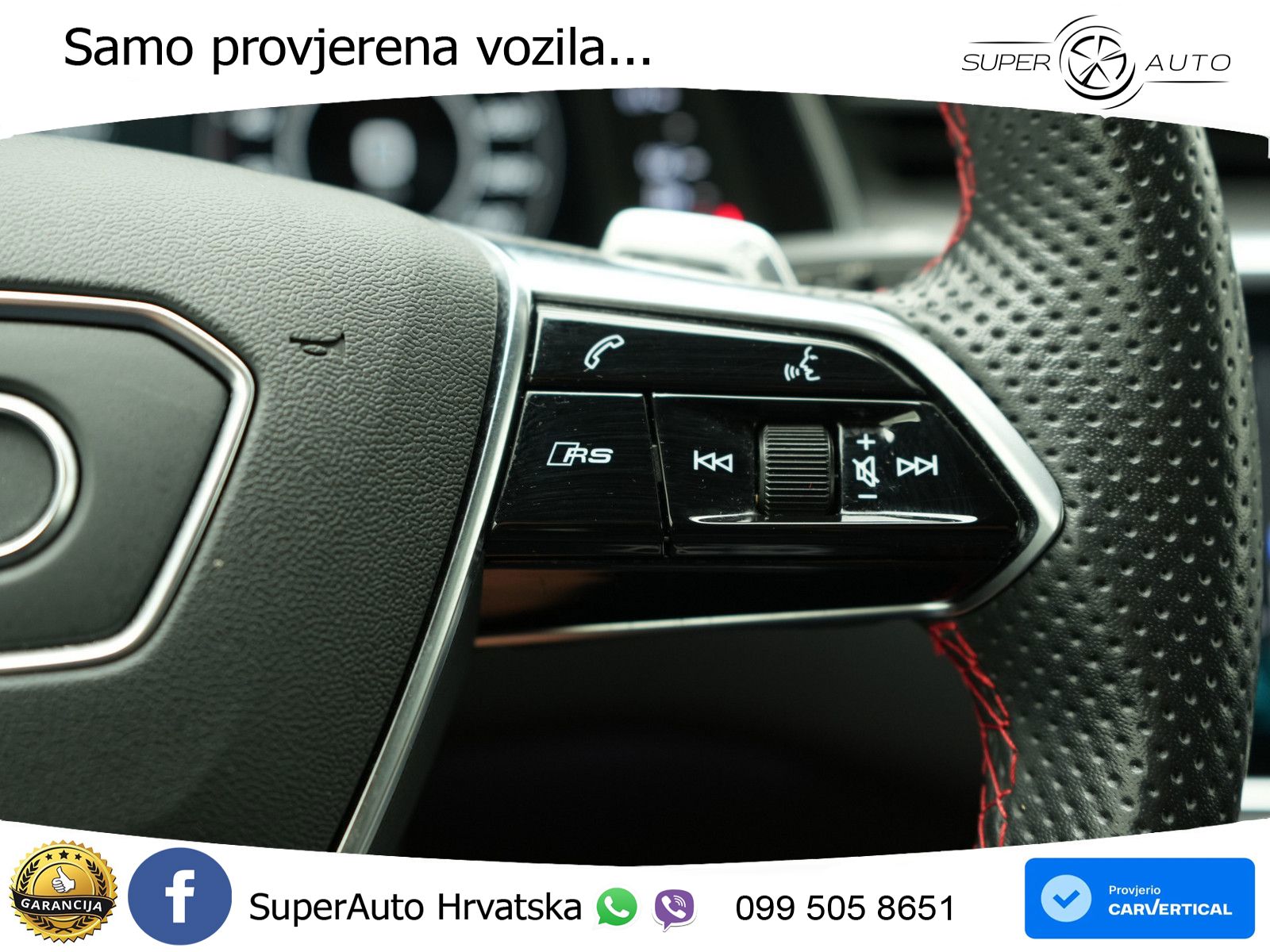 Audi RS6 Avant 4.0 TFSI V8 (600 KS) quattro Tiptronic ZRAČNI+ACC+GR SJED+KAM