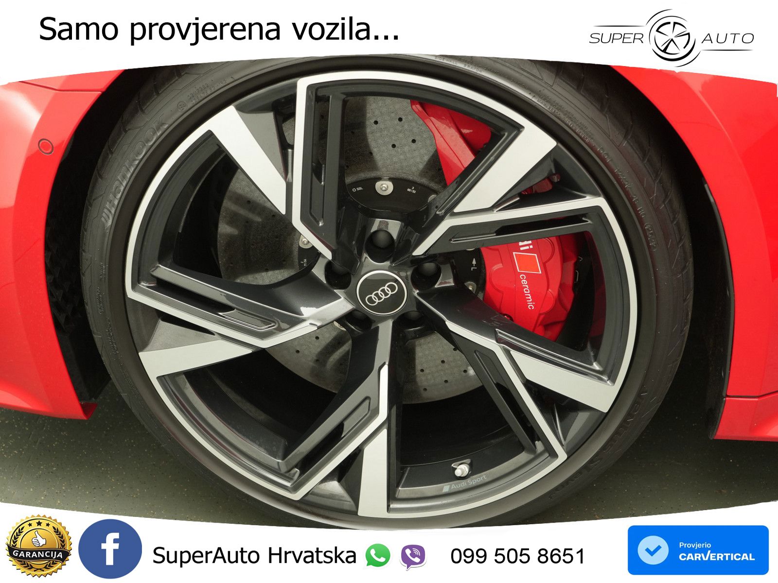 Audi RS6 Avant 4.0 TFSI V8 (600 KS) quattro Tiptronic ZRAČNI+ACC+GR SJED+KAM