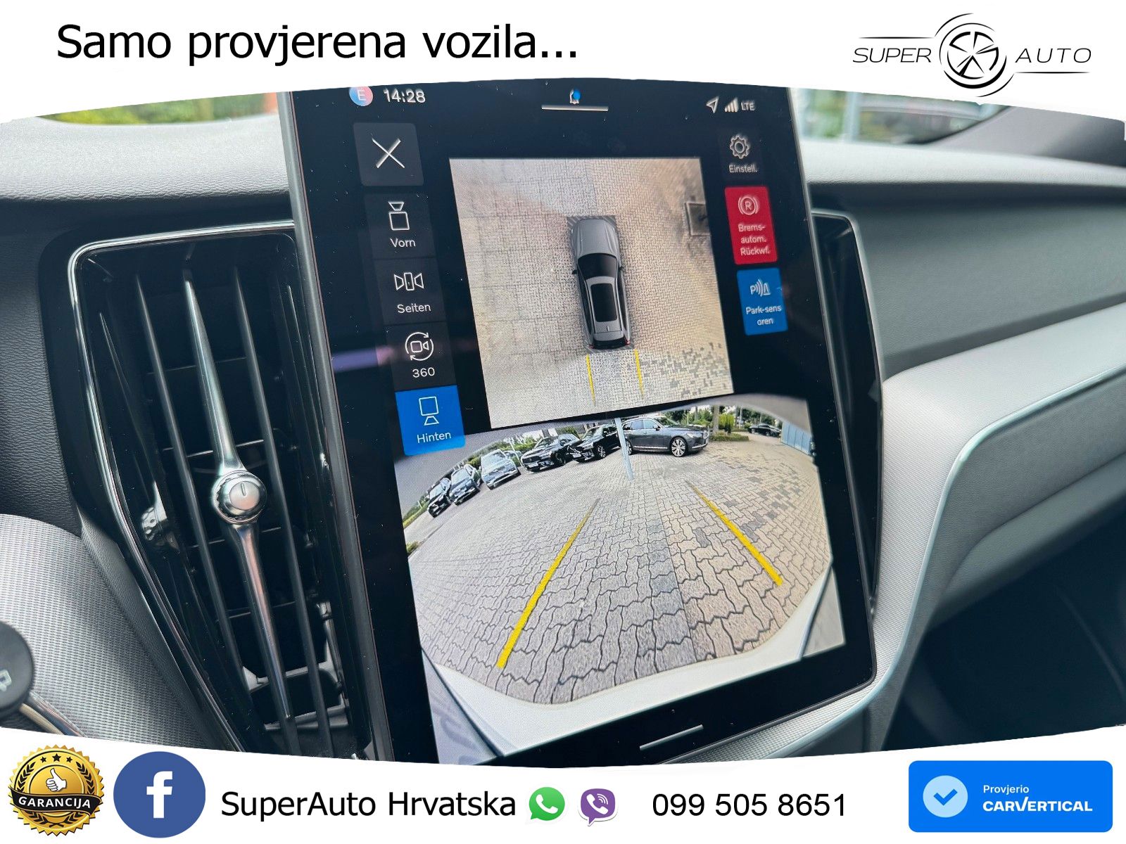 Volvo XC60 B5 Benzin AWD Geartronic ACC+HEAD+4xGR SJED+360+PANO