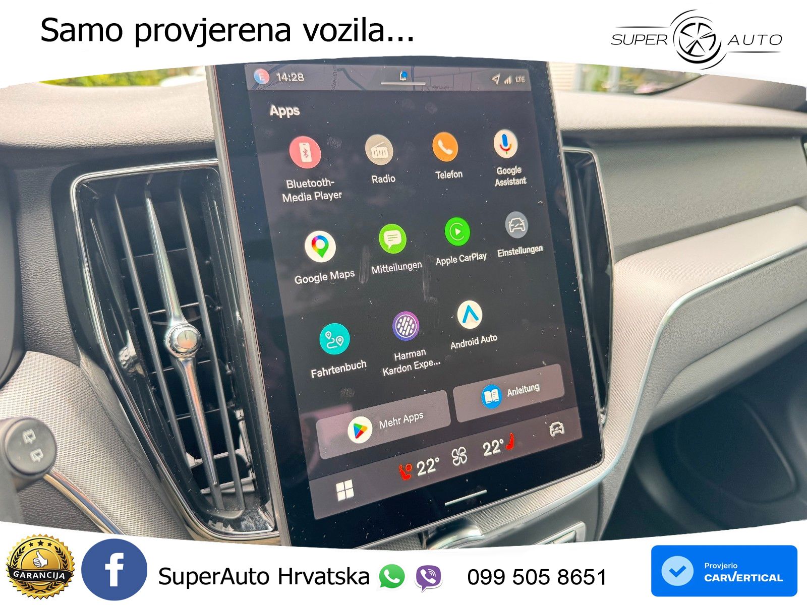 Volvo XC60 B5 Benzin AWD Geartronic ACC+HEAD+4xGR SJED+360+PANO