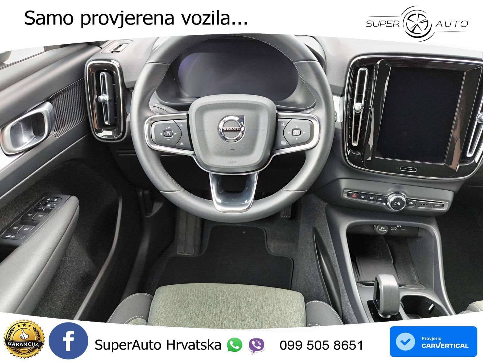 Volvo XC40 2.0 B4 AWD 197 KS Automatic LED+GR SJED+ACC