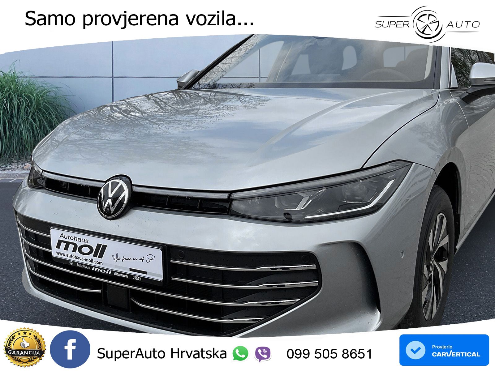Volkswagen Passat Variant 1.5 eTSI (150 KS) DSG Business LED+GR SJED+ACC