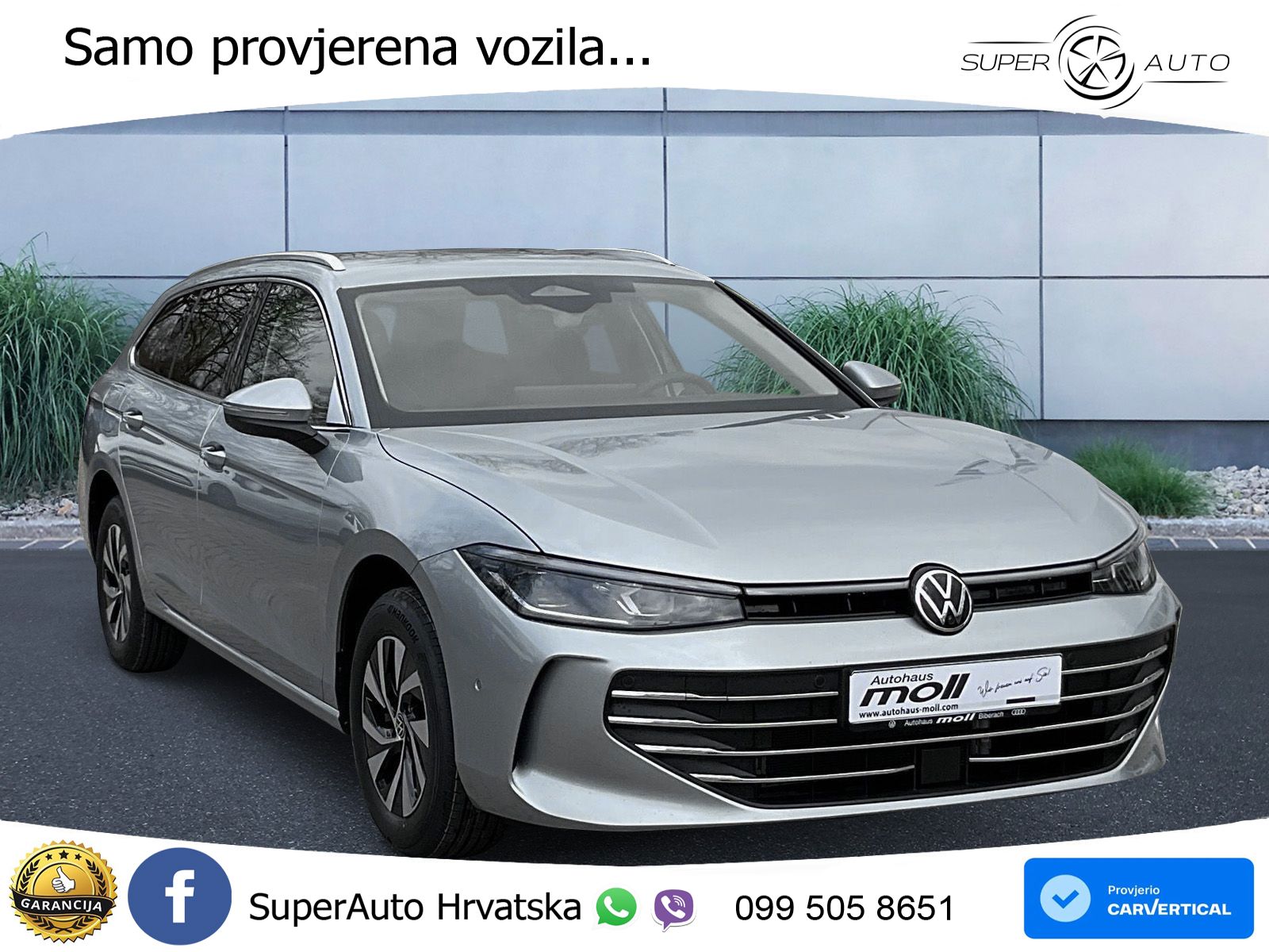 Volkswagen Passat Variant 1.5 eTSI (150 KS) DSG Business LED+GR SJED+ACC