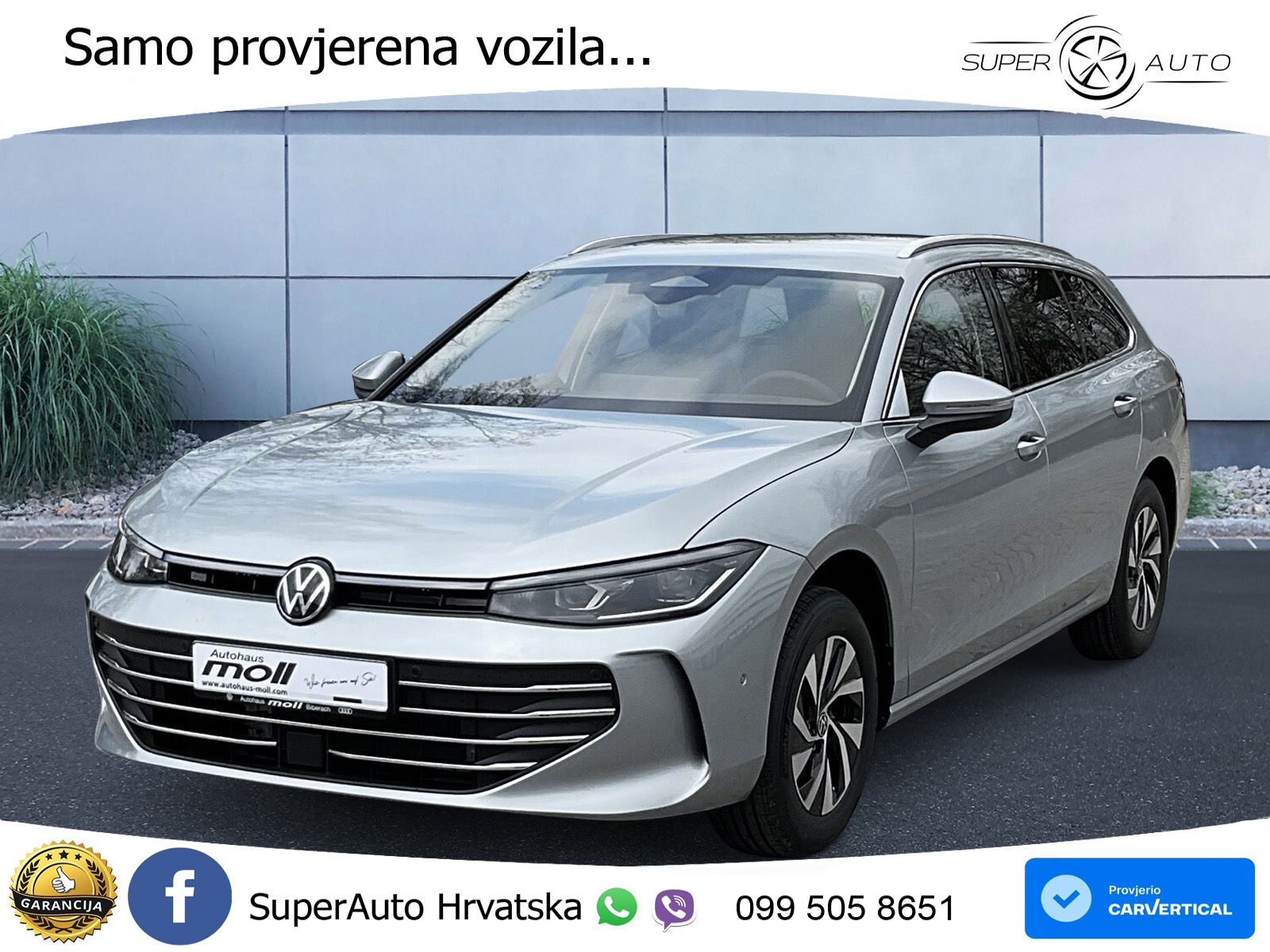 Volkswagen Passat Variant 1.5 eTSI (150 KS) DSG Business LED+GR SJED+ACC