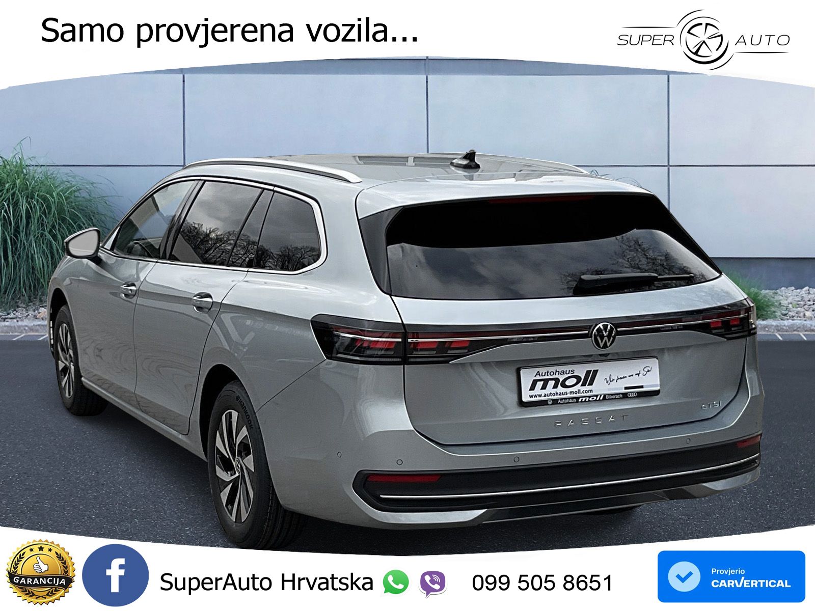 Volkswagen Passat Variant 1.5 eTSI (150 KS) DSG Business LED+GR SJED+ACC