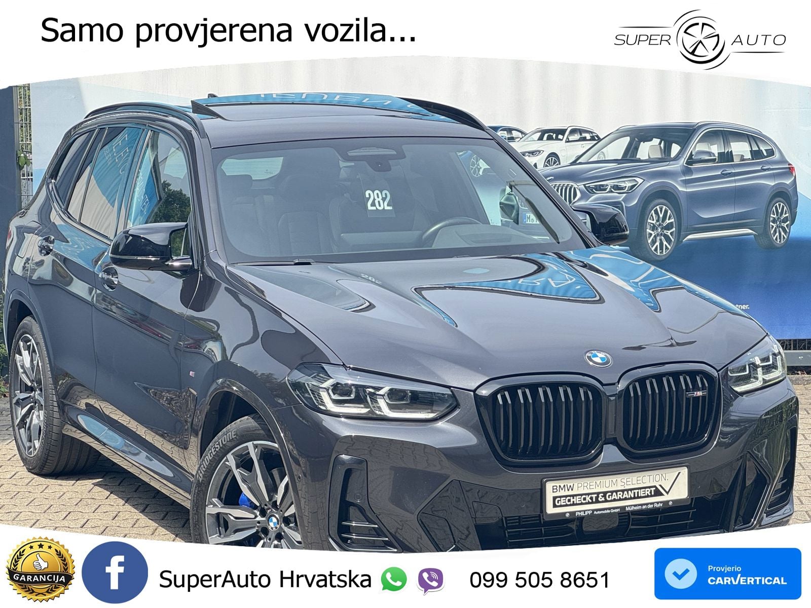 BMW X3 M40i xDrive Steptronic LED+GR SJED+ACC