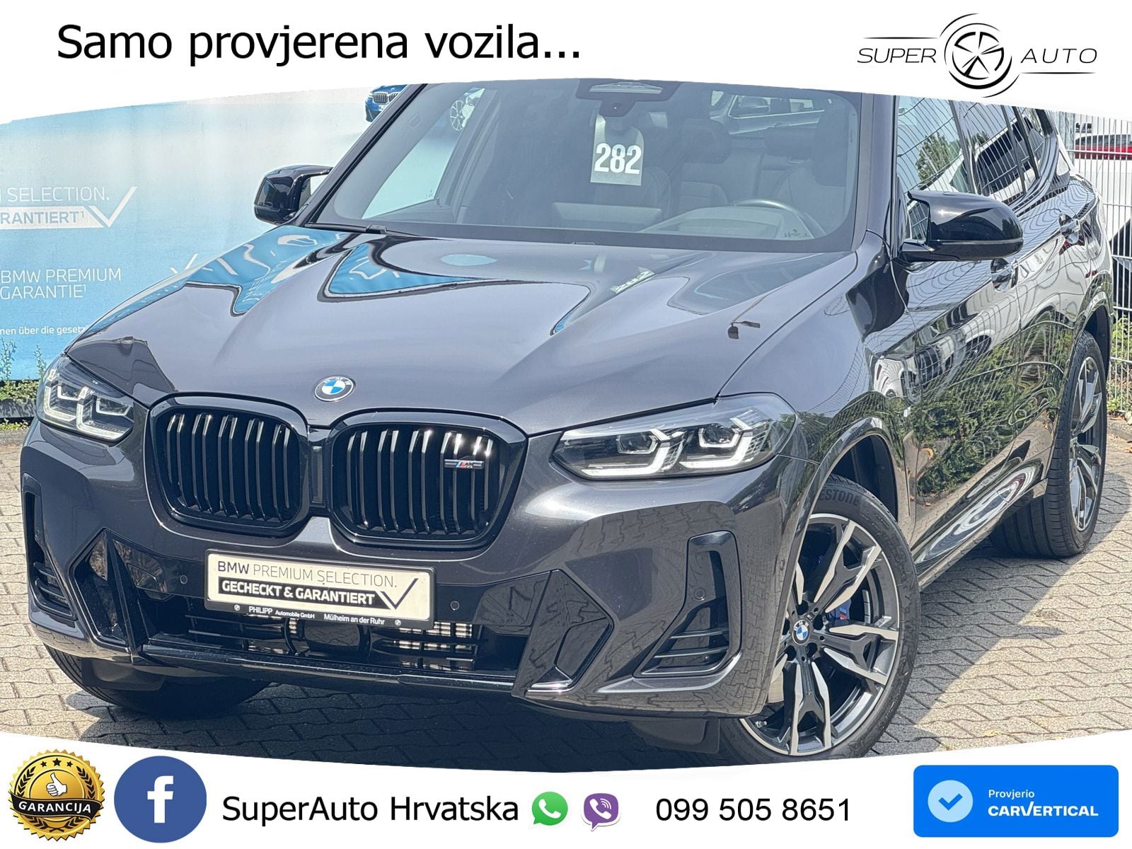 BMW X3 M40i xDrive Steptronic LED+GR SJED+ACC