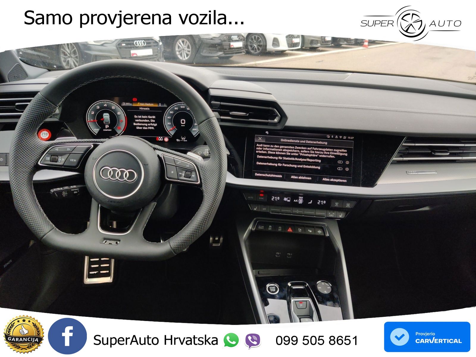 Audi A3 35 TFSI (150 KS) S tronic S line LED+GR SJED+ACC