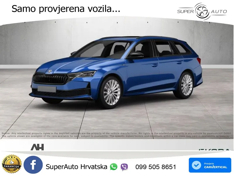 Škoda Octavia Combi 1.5 TSI (150 KS) DSG Selection LED+GR SJED+ACC