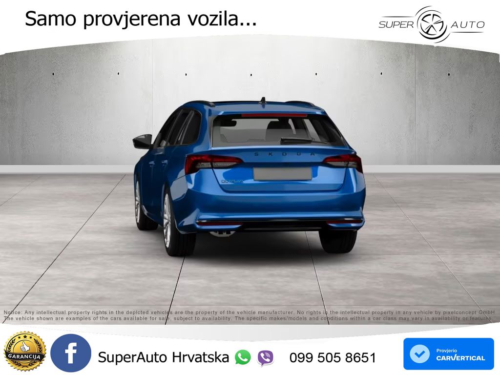 Škoda Octavia Combi 1.5 TSI (150 KS) DSG Selection LED+GR SJED+ACC