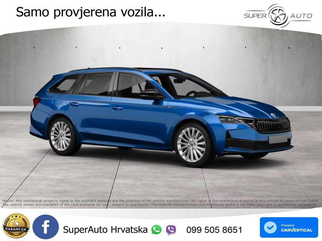 Škoda Octavia Combi 1.5 TSI (150 KS) DSG Selection LED+GR SJED+ACC