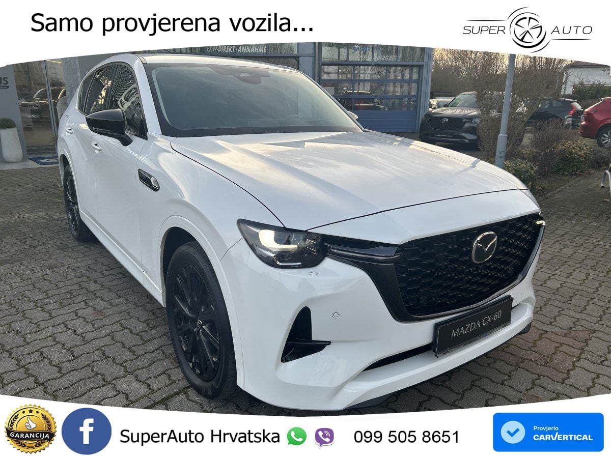 Mazda CX-60 2.5 e-Skyactiv (328 KS) AWD Automatic LED+GR SJED+ACC