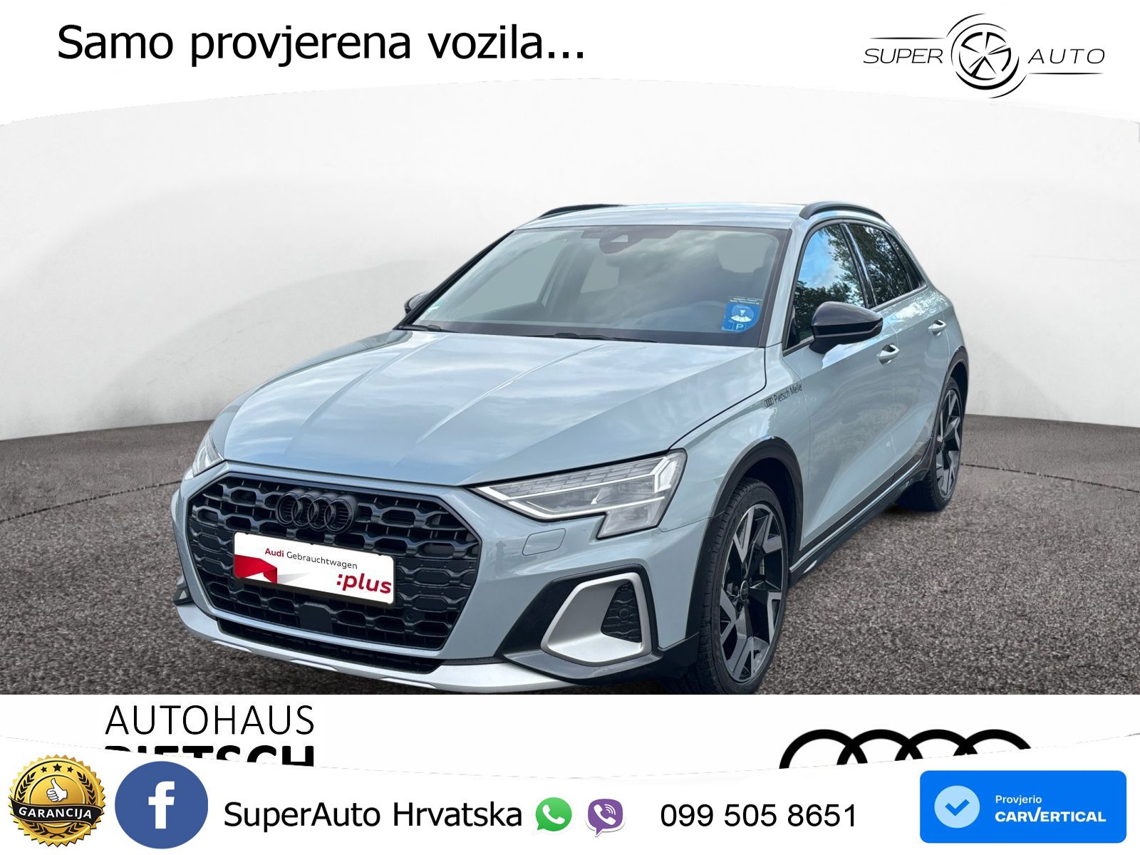 Audi A3 allstreet 35 TDI (150 KS) S tronic MATRIX+GR SJED+KAM