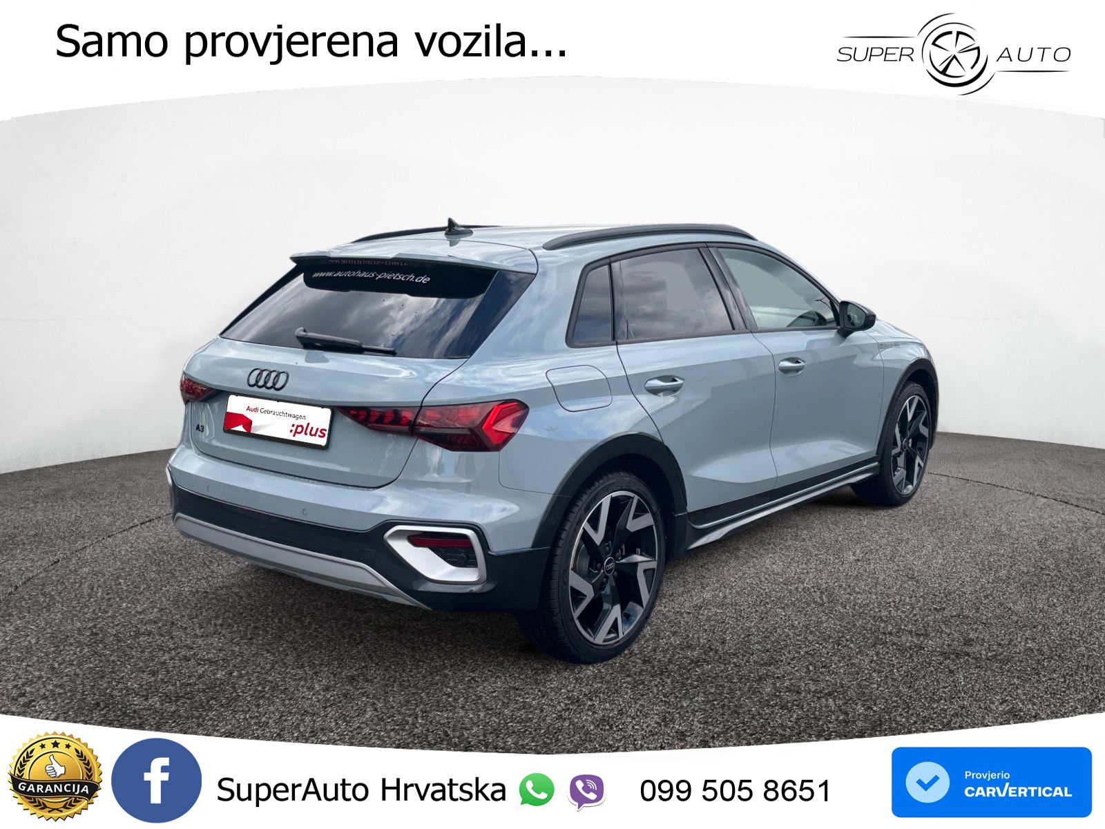 Audi A3 allstreet 35 TDI (150 KS) S tronic MATRIX+GR SJED+KAM