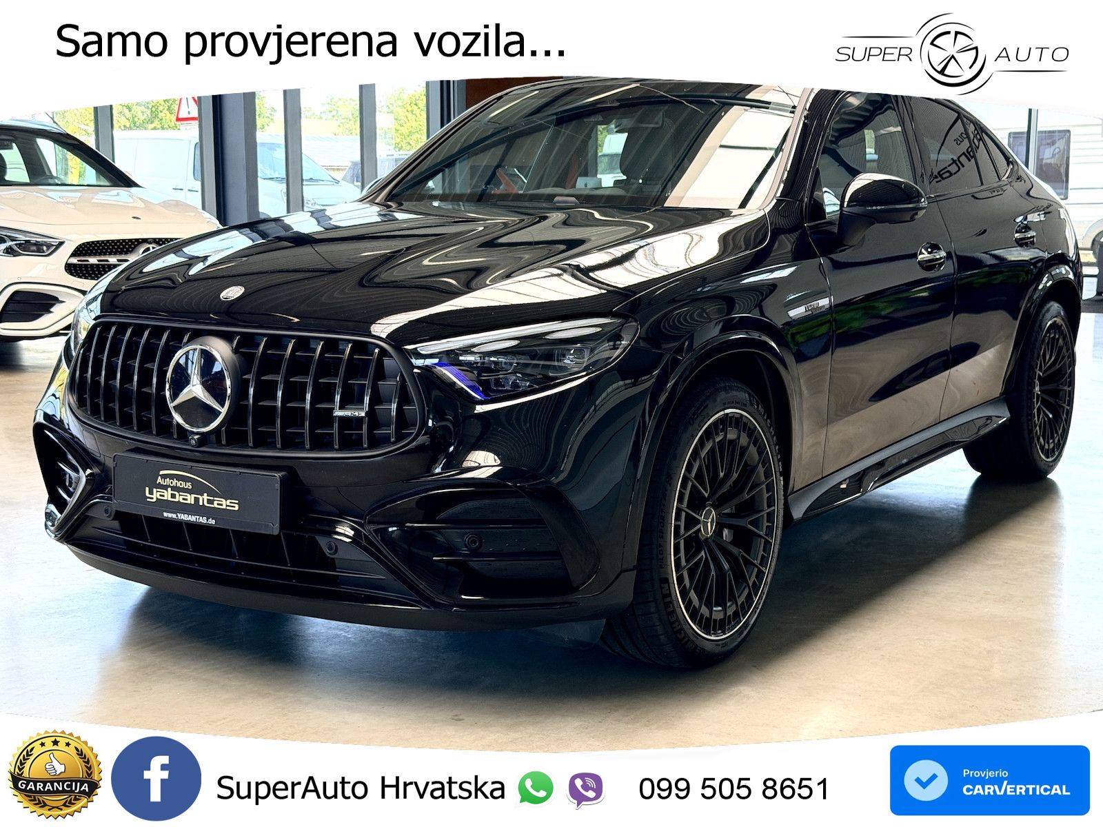 Mercedes GLC Coupe AMG GLC 43 (421 KS) 4MATIC AMG SPEEDSHIFT MCT 9G ACC+HEAD+GR SJED+360+PANO