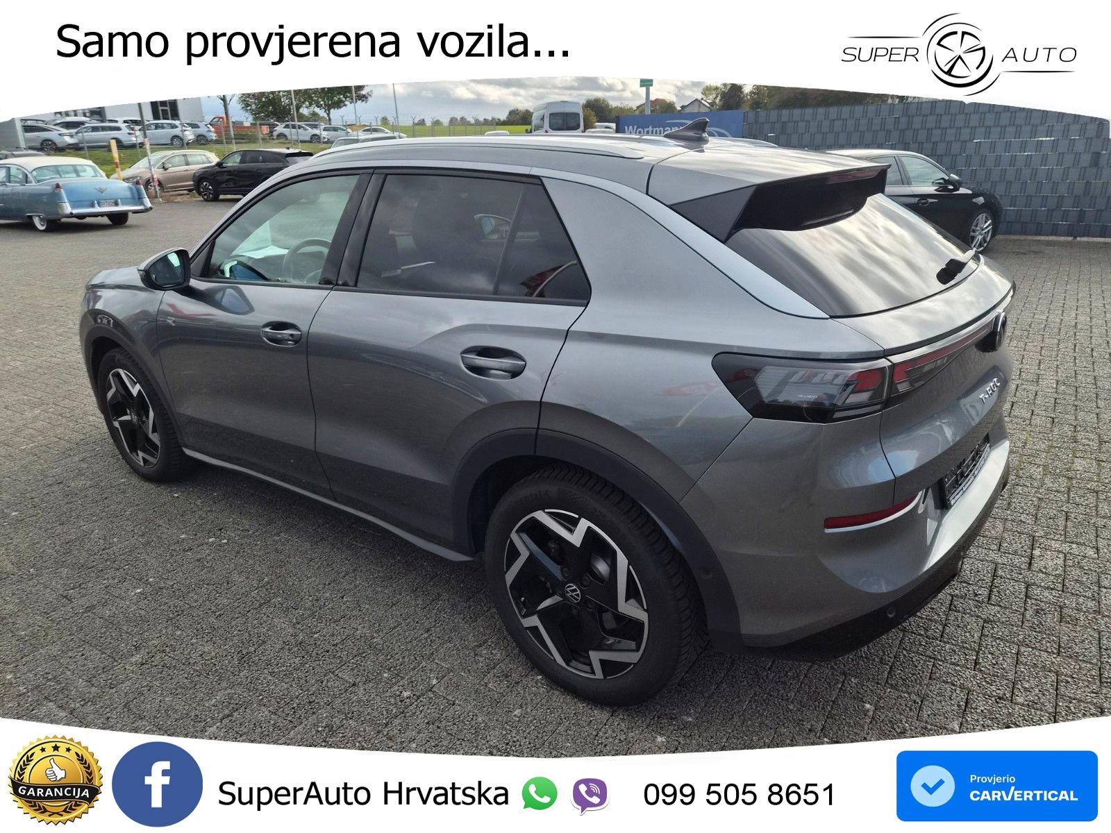 Volkswagen T-Roc 1.5 eTSI (150 KS)  DSG R-Line LED+GR SJED+ACC