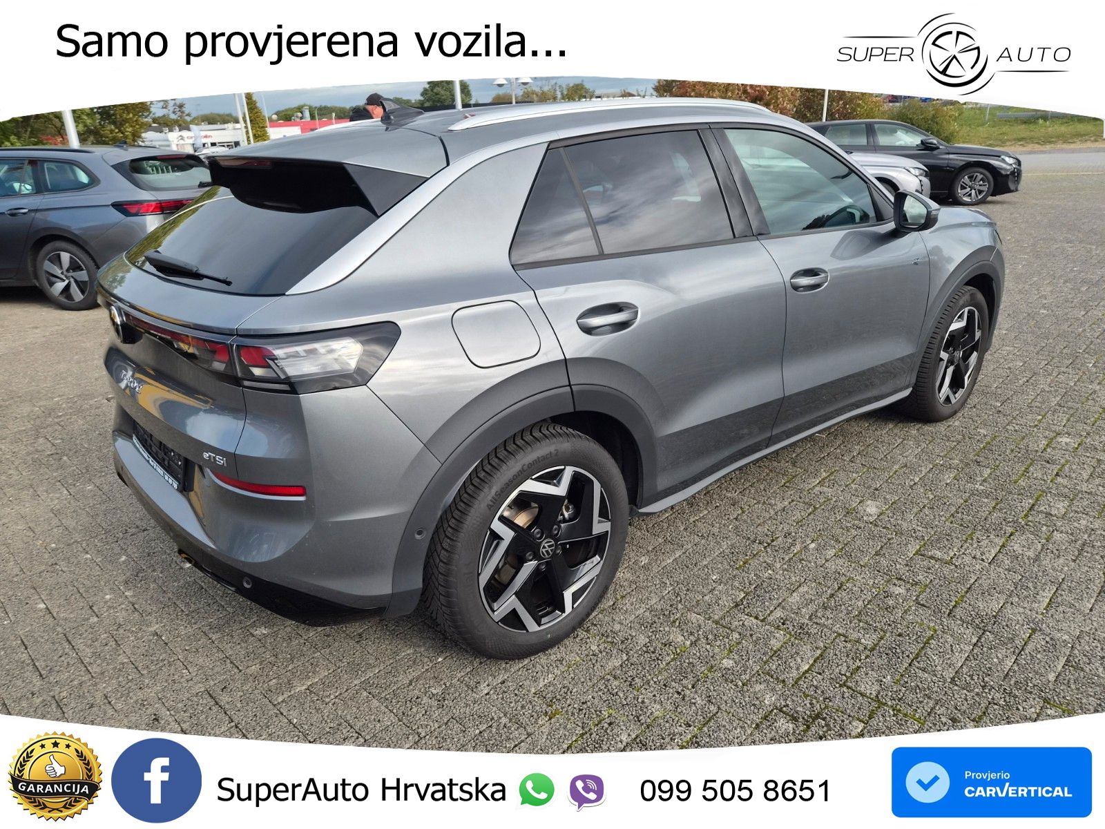 Volkswagen T-Roc 1.5 eTSI (150 KS)  DSG R-Line LED+GR SJED+ACC