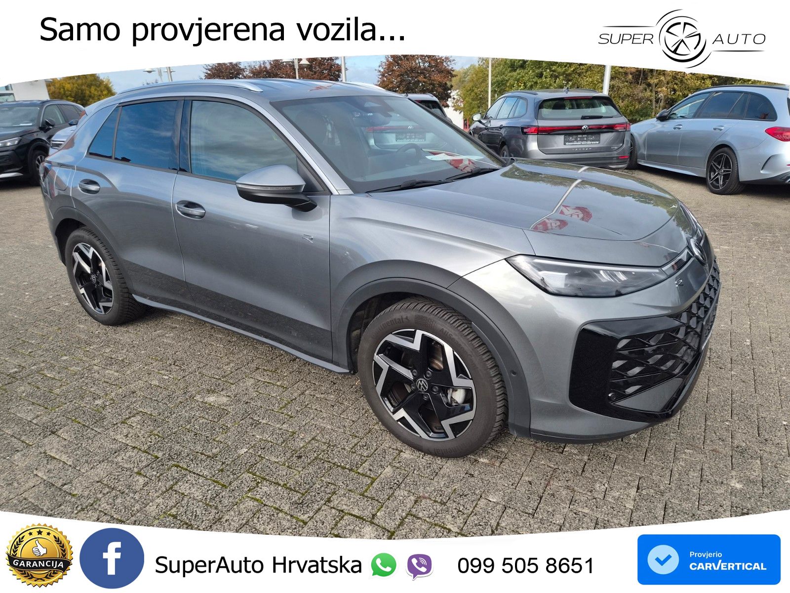Volkswagen T-Roc 1.5 eTSI (150 KS)  DSG R-Line LED+GR SJED+ACC